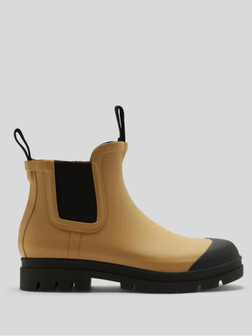 Everlane Golden Oak Tan Chelsea Rain Boots Lug Sole Waterproof Size 10 NWOB - Picture 2 of 8